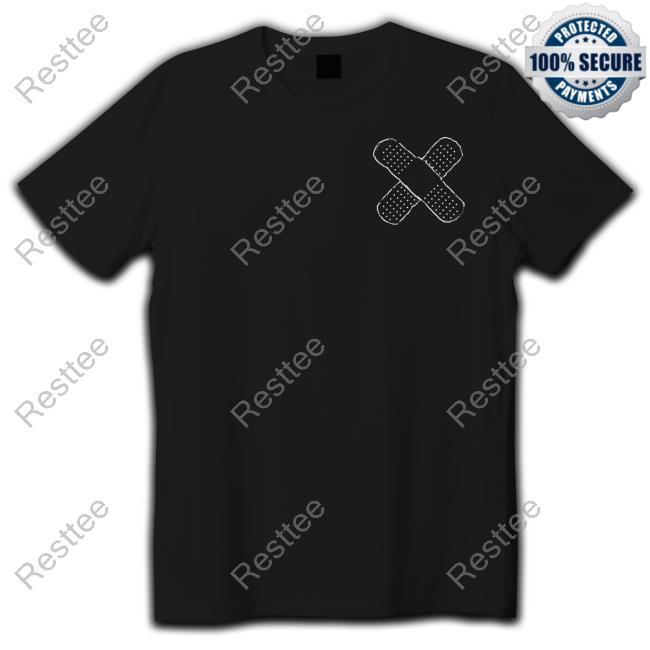 Official The Kid Laroi Merch The First Time Band-Aid Tee Shirt