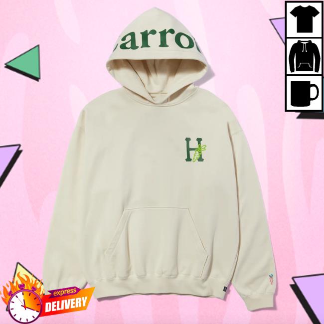 Huf X Carrots Hoodies Fleece Cream