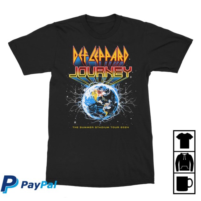 Def Leppard x Journey Event T Shirt Def Leppard Official Store