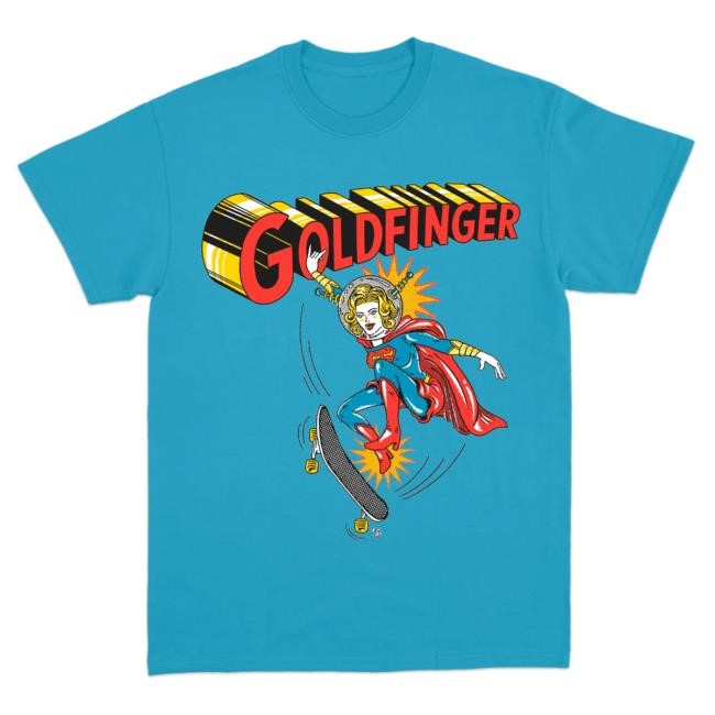 Goldfinger Tee — Superwoman Merch Table Select