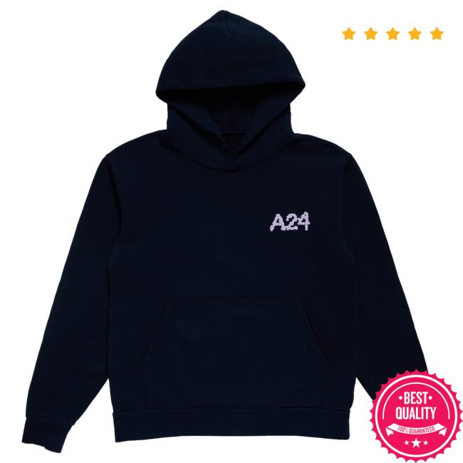 Official A24 Merch Store A24 Films Navy Dots Crew A24 Shop