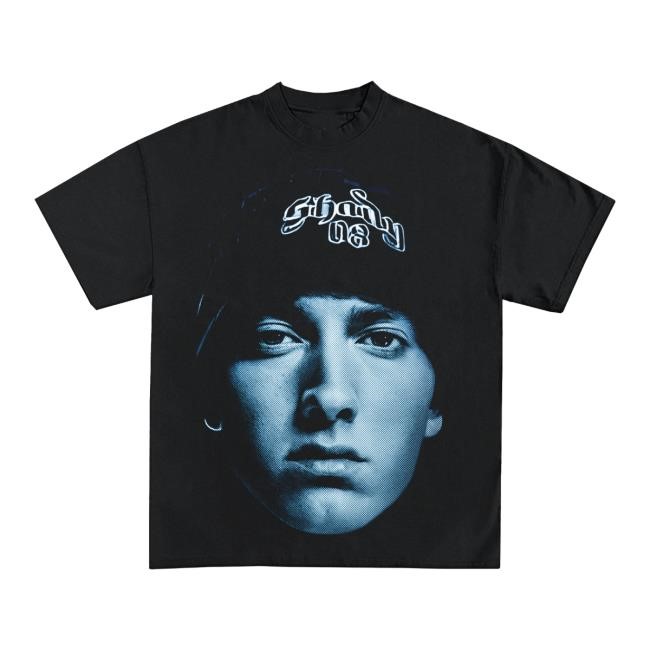 Official Icy Shop Merch Eminem "Slim Shady" Graphic Tee Shirt