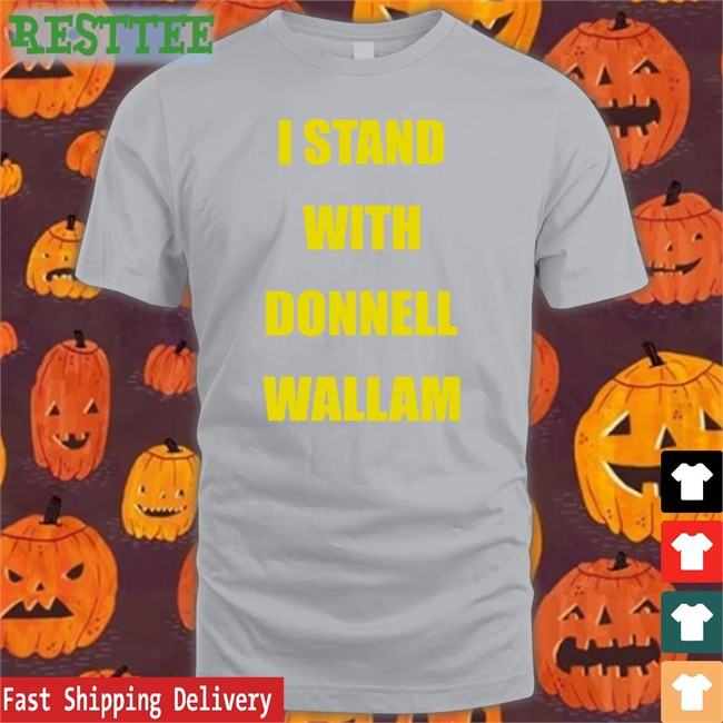 Megan Maurice I Stand With Donnell Wallam Long Sleeve Tee I Stand With Donnell Wallam Shirts
