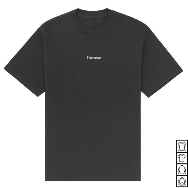 Finneas For Cryin' Out Loud! Finneas Logo Black Shirt - Finneas Merch Store Finneas For Cryin' Out Loud! Finneas Logo Black T Shirt - Finneas Merch Store