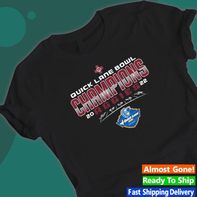 New Mexico State Aggies Quick Lane Bowl Champions 2022 Long Sleeve Shirt
