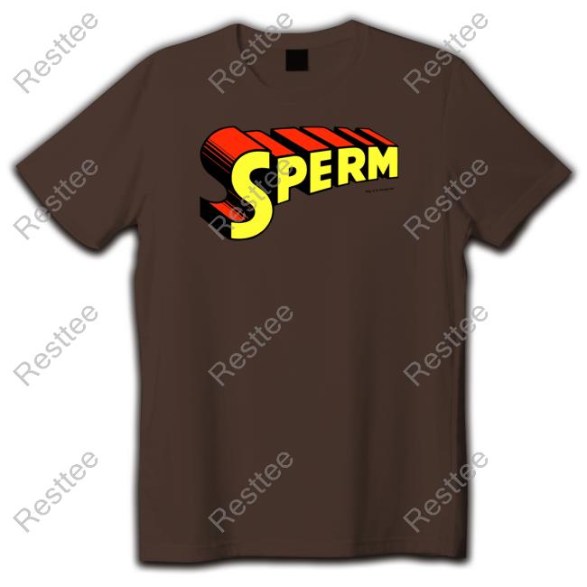 Official World Of Strange Merch Sperm T Shirt