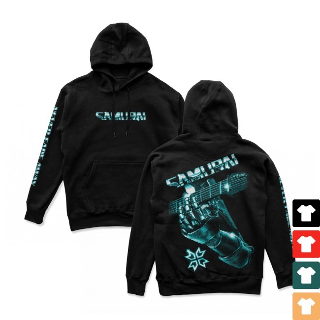 Cyberpunk 2077 - Samurai Retro Band Hoodie Dyenamik