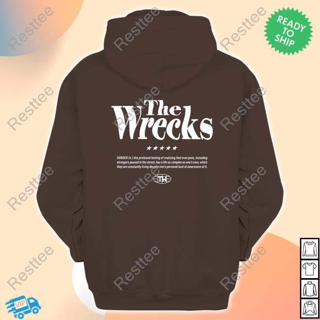The Wrecks Wavy Tee The Wrecks Wavy Hoodie