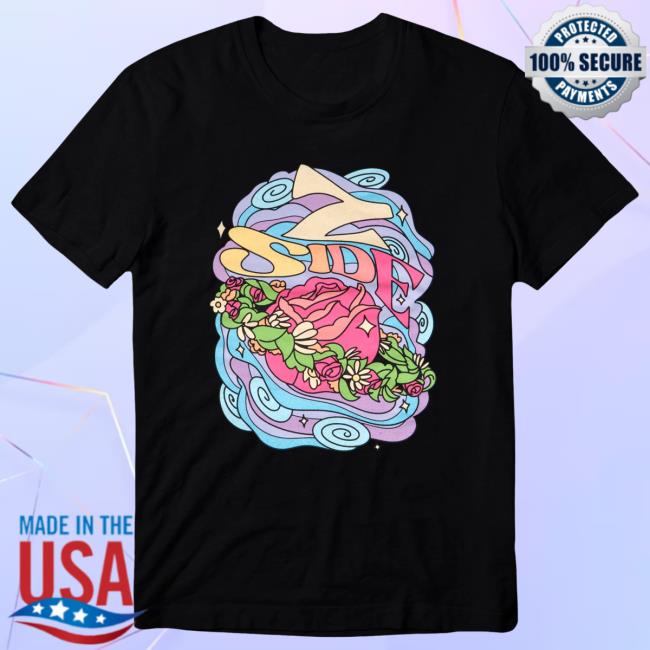 Z Side Rose Planet T Shirt