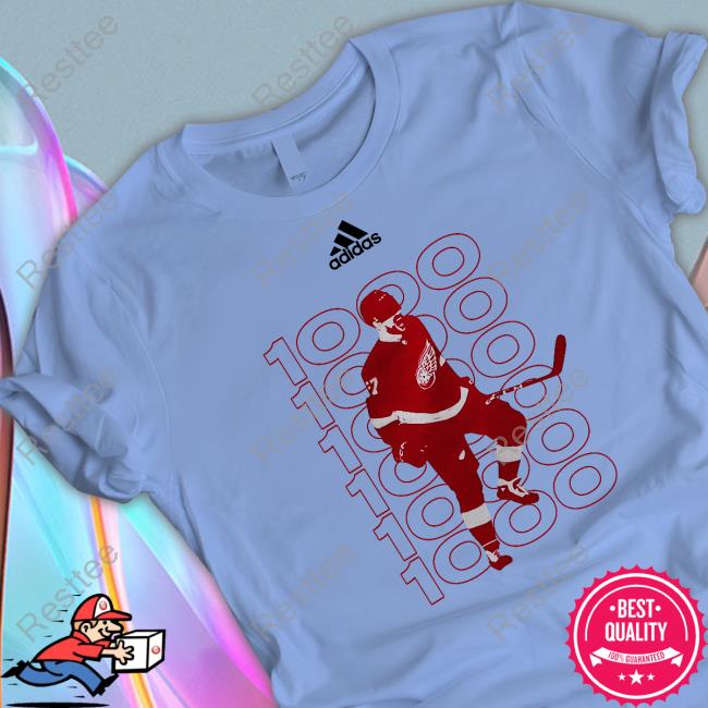 Detroit Red Wings David Perron 1000Th Shirts