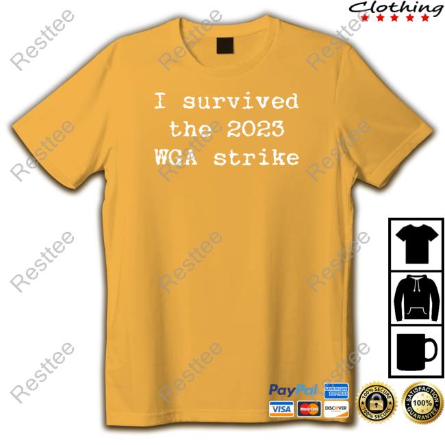 Official Danielle Nicki I Survived The 2023 Wga Strike T-Shirt