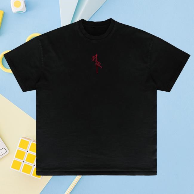 Cloudeelle Cyberspine Oversized Tee Red Capsule Edition