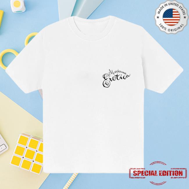 Official Madonna Merch Store Madonna Erotica I'll Teach You How To Sketch Popover Shirt Madonna Louise Ciccone Clothing Shop