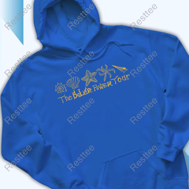 The Solar Power Tour Tee Shirt The Solar Power Tour Long Sleeved T Shirt