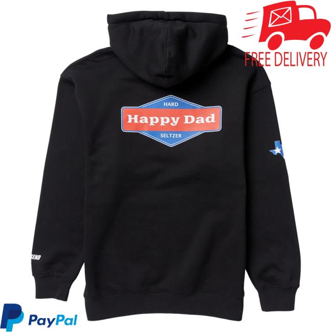 Happy Dad Hard Seltzer Clothing Store Shop Happy Dad Texas Arch Hoody Black HappyDad Merch Happy Dad Hard Seltzer Clothing Store Shop Happy Dad Texas Arch Hoodie Black HappyDad Merch