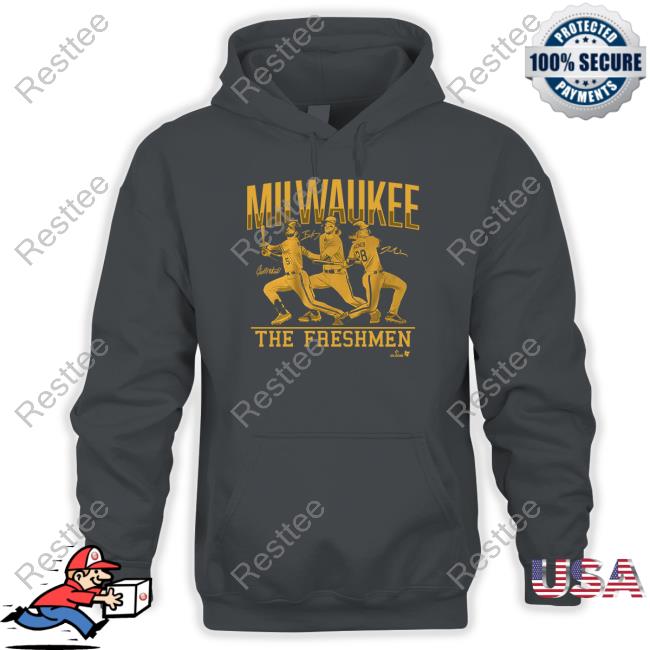 Milwaukee The Freshmen Shirt Breakingt Merch Brice Turang Joey Wiemer & Garrett Mitchell Milwaukee The Freshmen Tee Shirt
