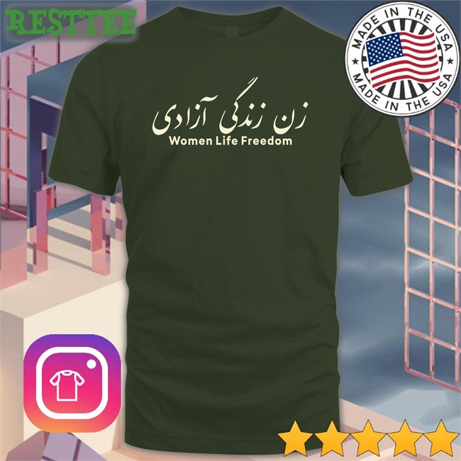 Wesam Badr Women Life Freedom Tee Shirt