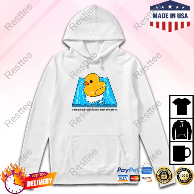 Official Ultimate High-Tech Rubber Duck Simulation Tee