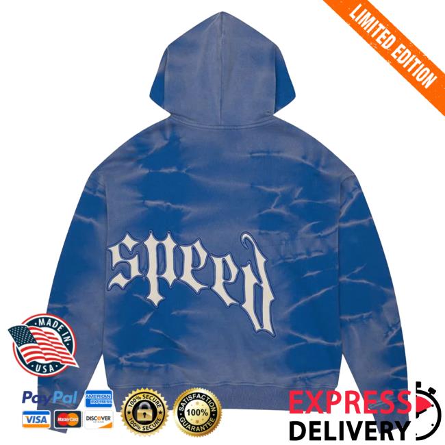 Official Godspeed Nyc Clothing Merch Og Logo Crew (Blue Tie-Dye) Official Godspeed Nyc Clothing Merch Og Logo Crew neck (Blue Tie-Dye)