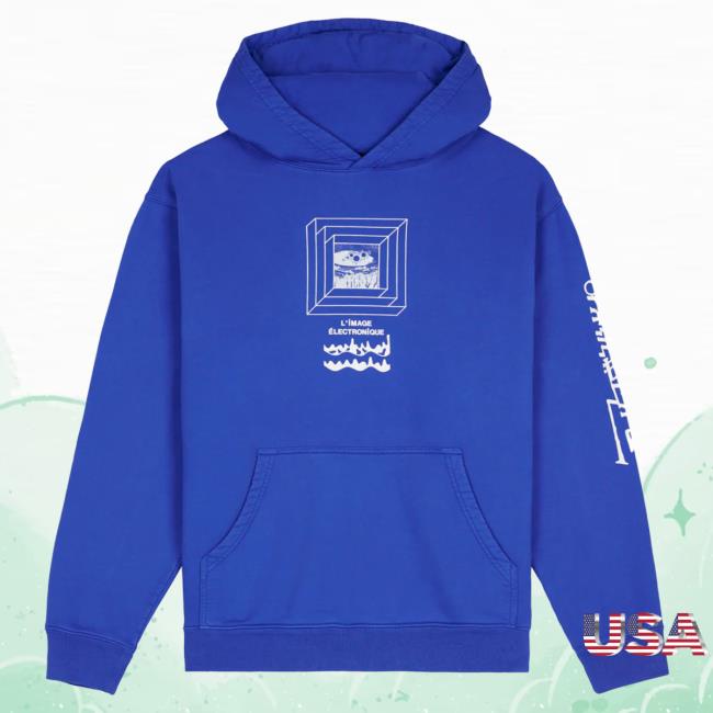 Official Brain Dead Merch Store We Are Brain Dead Electronique Sweatshirts - Blue Brain Dead Apparel Clothing Shop BrainDead