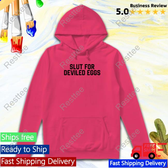Slut For Deviled Eggs Crewneck Sweatshirt