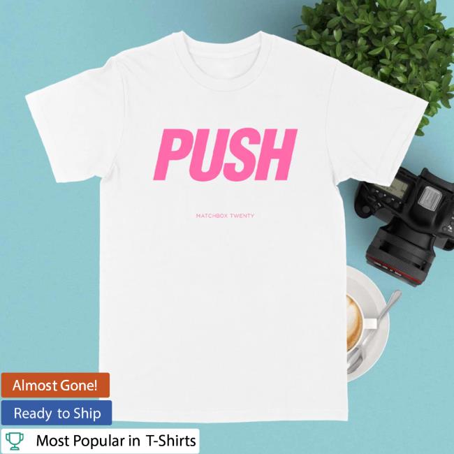 Matchbox Twenty Store Push White New T-Shirt
