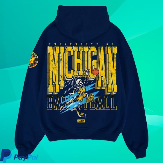 Collector Spirit Hail To The Victors Hoodie Navy Sana Detroit