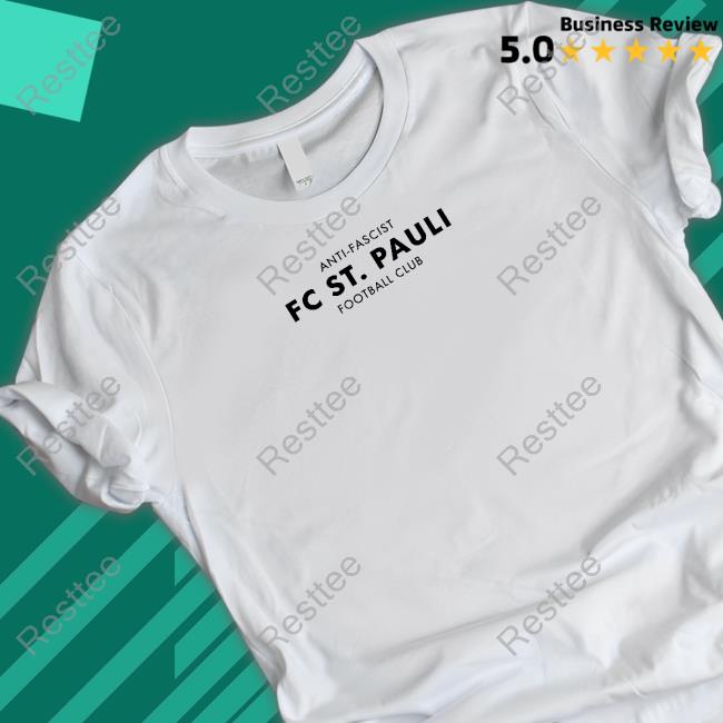 Official Anti Fascist Fc St Pauli Football Club Shirt