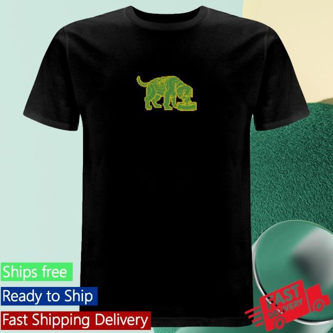 Green Pixel Dog New Shirt - Niko B
