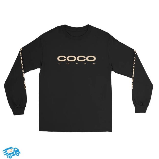 Double Back Black Long Sleeve Tee - Coco Jones Official Store
