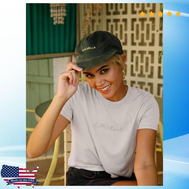 Official Coachella Merch Store Shop Heather Dust Crop T Shirt