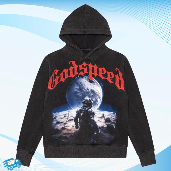 Official Godspeed Nyc Clothing Merch No Looking Back Hoodie (Red)