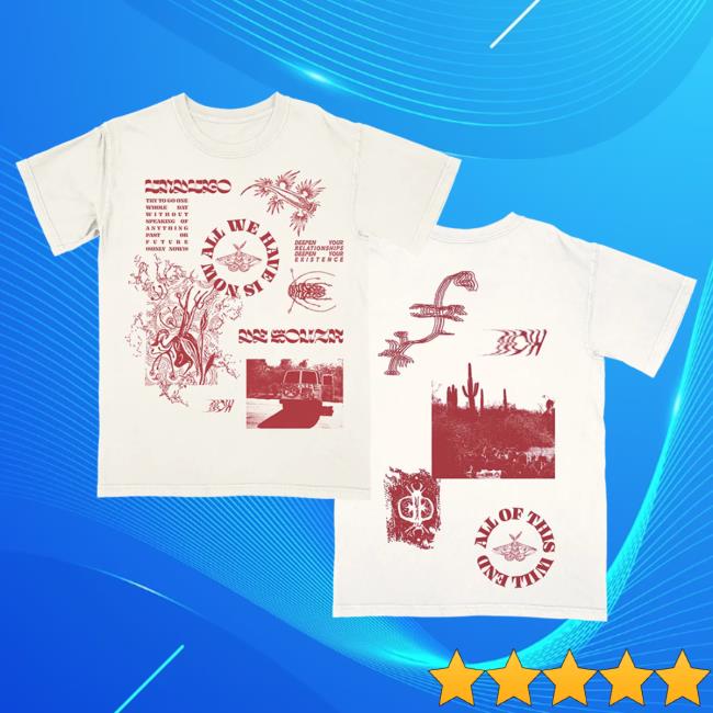 Official Hello Merch Indigo De Souza Now Ivory Tee HelloMerch