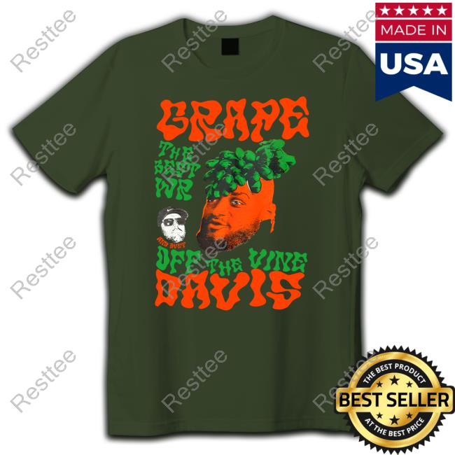 Dom Tibbetts Grape Davis Shirts Gabe Davis Wear Grape Davis Shirts