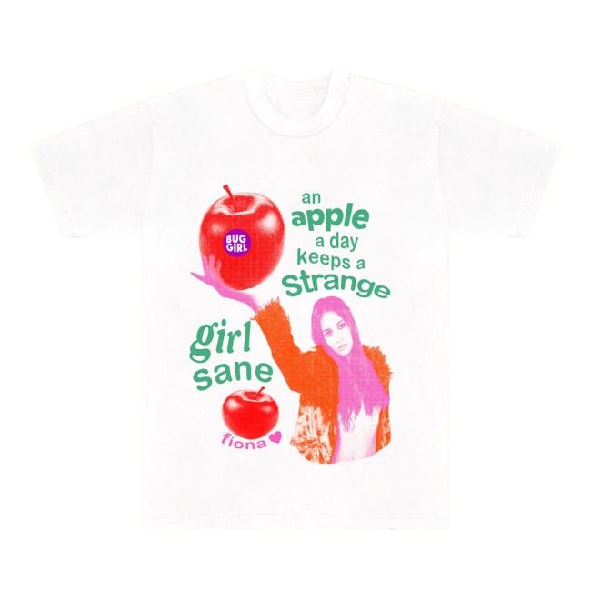 Bug Girl An Apple A Day New Tee Bug Girl Merch