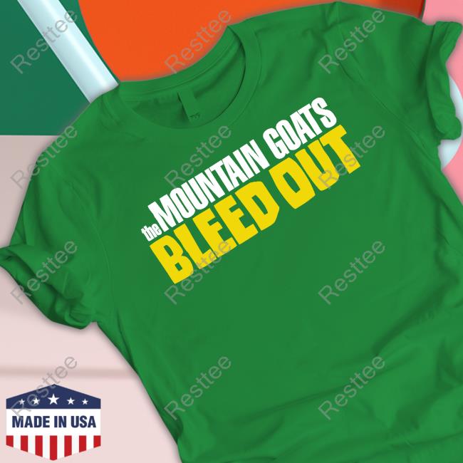 The Mountain Goats Bleed Out New Shirt