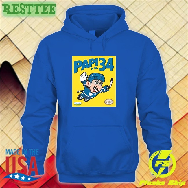 Super Papi 34 Shirt Blue