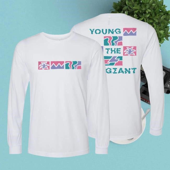 Official Young The Giant Store Shop Wavy Steps LS Shirt – Young the Giant