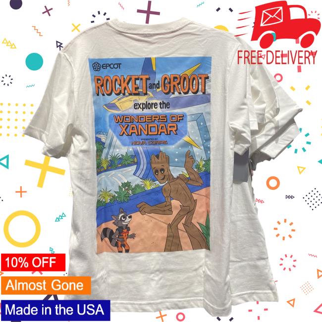 Rocket And Groot Explore The Wonders Of Xandar Tee Rocket And Groot Explore The Wonders Of Xandar 2024 Shirt