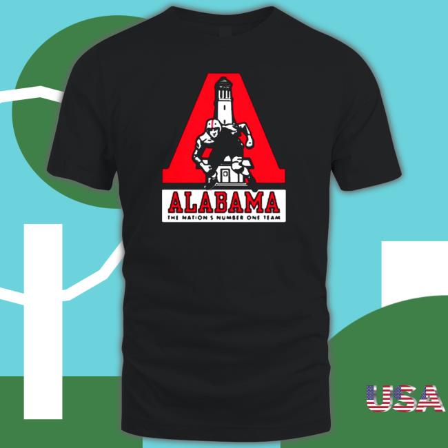 Vintage Alabama Denny Chimes The Nation’s Number One Team Hoodies