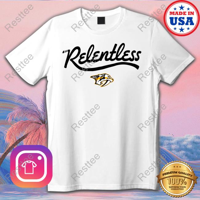 Relentless Nashville Predators Logo Sweatshirt Relentless Nashville Predators Logo Tee