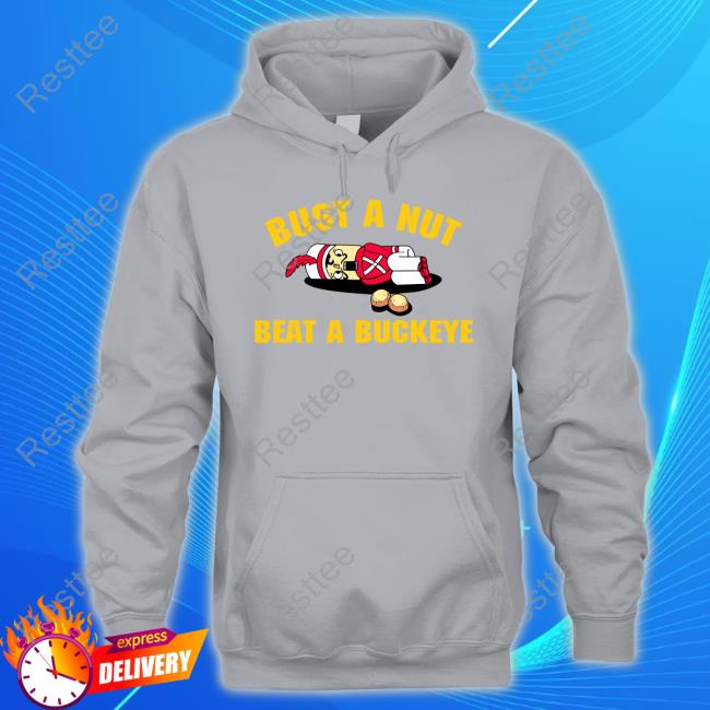 Official Villynn Michigan Football Bust A Nut Beat A Buckeye T-Shirt