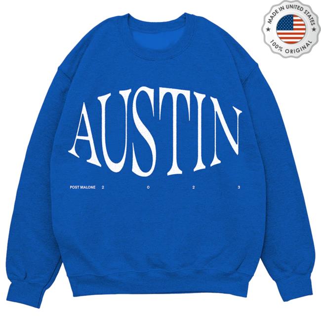 Post Malone Merch Shop Austin Long Sleeve T Shirt