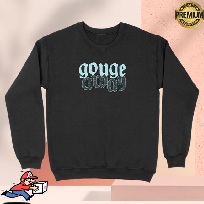 Official Death Wish Store Deathwish Gouge Away "Logo" Black Hooded Sweatshirt Deathwish Inc