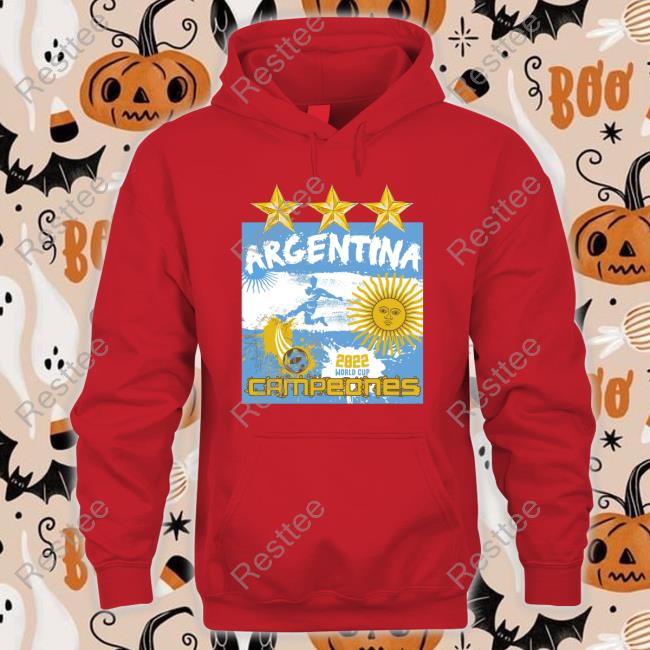 Argentina 2022 World Cup Campeones Tee