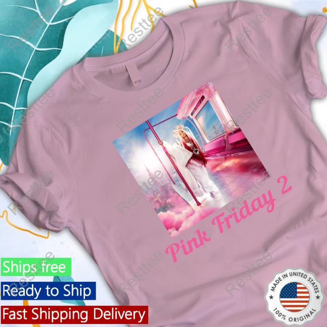 Official Aaliyah Hut Nicki Minaj Pink Friday 2 T-Shirt