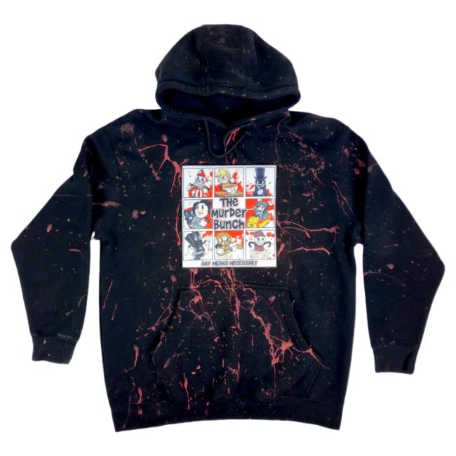Any Means Necessary Clothing Murder Bunch Crew neck Sweatshirt Black