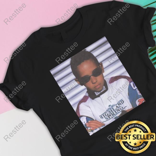 Official Lewis Hamilton Merch Hamilton Signature Tee Shirt