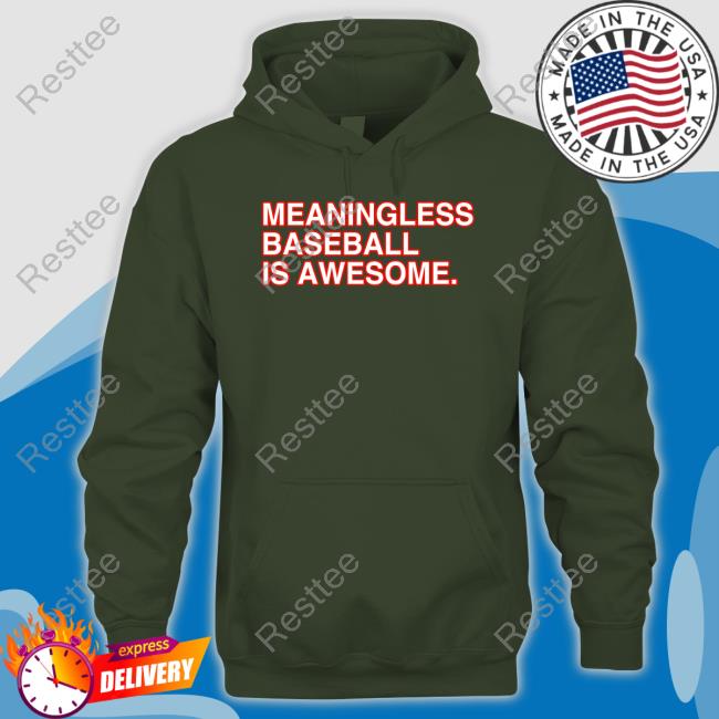Meaningless Baseball Is Awesome Shirt