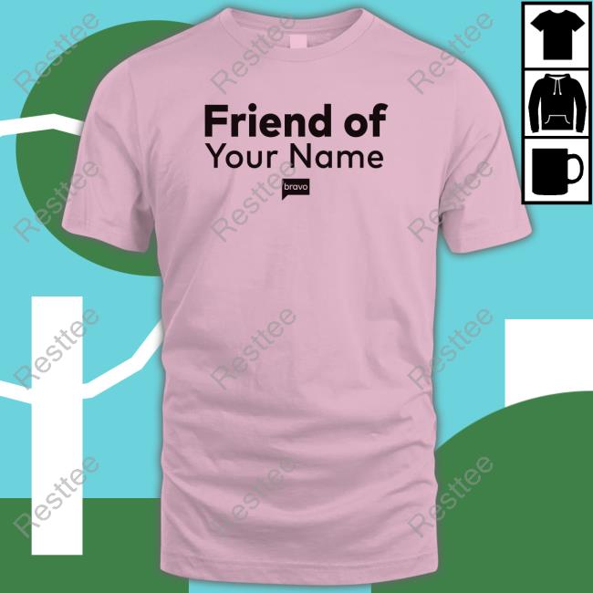 Official Bravo Gear Friend Of Personalized Womens T-Shirt